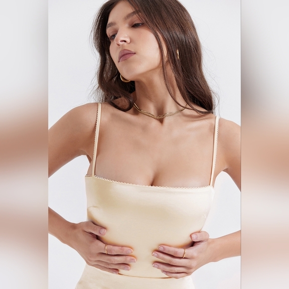 House of CB Cream Maxi Dress - Picture 5 of 9